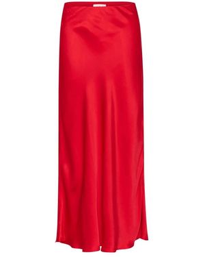 Soaked In Luxury Slasja Skirt - Rood