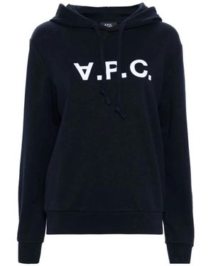 A.P.C. Hoodies - Blauw