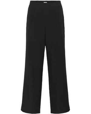 Saint Tropez Wide Trousers - Black