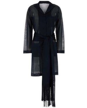 Ferragamo Shirt Dresses - Bleu