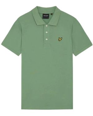 Lyle & Scott Polo Shirts - Green