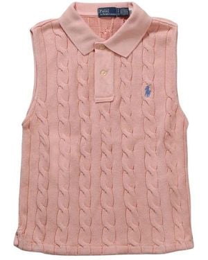 Ralph Lauren Sleeveless Tops - Rose