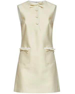 Self-Portrait Short Dresses - Neutro