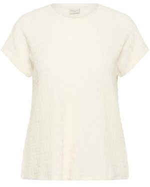 Kaffe T-Shirts - Blanco