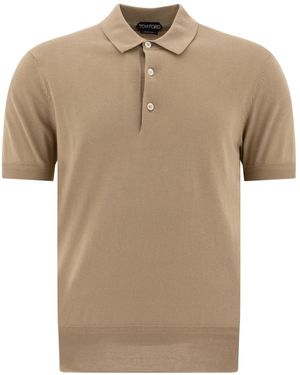 Tom Ford Polo Shirts - Neutro