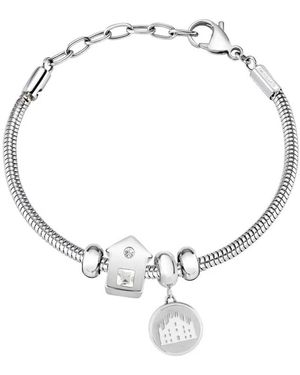 Morellato Scz1068 Drops Travel Armband - Metallic