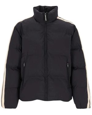Palm Angels Classic Logo Track Puffer Jacket - Zwart
