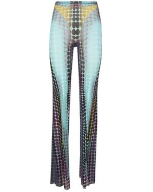 Jean Paul Gaultier Wide Trousers - Blauw