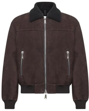 Tagliatore Leather Jackets - Brown