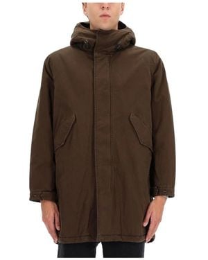 Aspesi Parkas - Brown