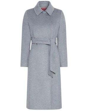 Max Mara Jassen ,Grijs ,Wol Bcollag Jas