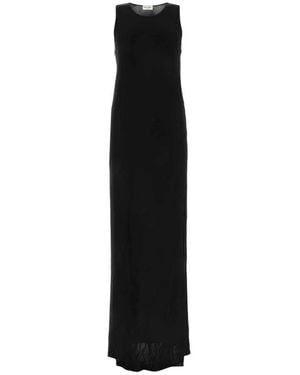 Saint Laurent Maxi Dresses - Black