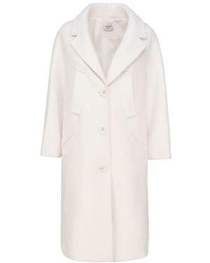Mariuccia Milano Single-breasted coats - Weiß