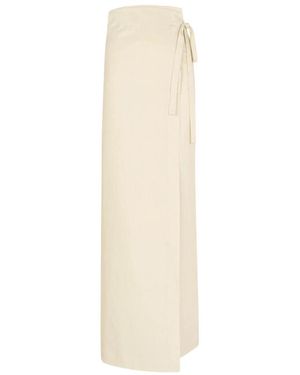Cortana Noa Wrap Skirt - Naturel