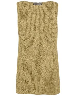 Cortana Sleeveless Tops - Green