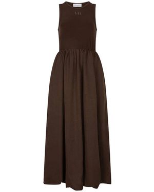 Lofty Manner Maxi Jurken - Bruin