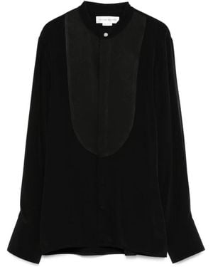 Victoria Beckham Silk Shirt - Zwart