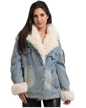 Fracomina Denim Jackets - Gris
