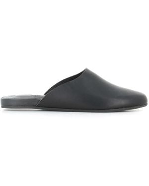 Ancient Greek Sandals Mules - Black