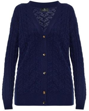 Etro Cardigans - Blu
