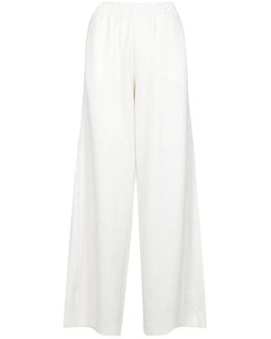 Fay Wide Trousers - Blanco