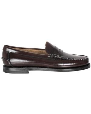 Sebago Klassische Bootsschuhe - Schwarz