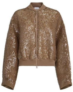 Brunello Cucinelli Jackets - Brown