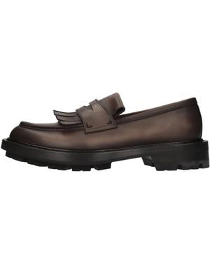 Neil Barrett Schoenen ,Bruin ,Leer New Boxcuoio Loafer
