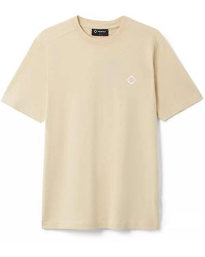 Ma Strum Ss Icon T-Shirt - Naturel