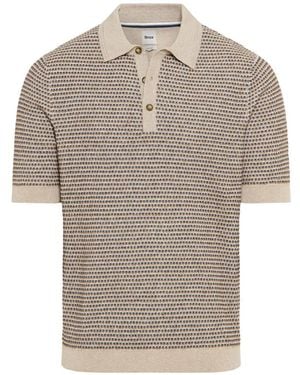 Brax Pascal Strickpolo - Grau