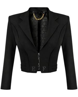 Elisabetta Franchi Blazers - Black