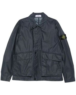 Stone Island Light Jackets - Bleu