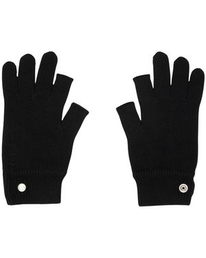 Rick Owens Accessoires ,Zwart ,Kasjmier Touchscreen Handschoenen