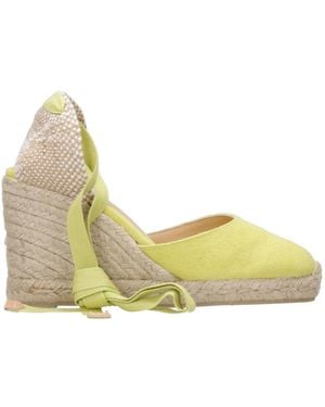Castañer Wedges - Amarillo