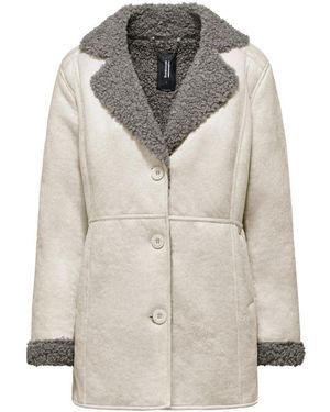 Bomboogie Single-Breasted Coats - Grijs