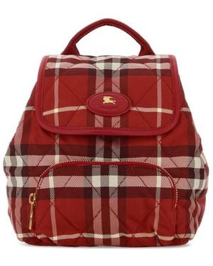 Burberry Backpacks - Red