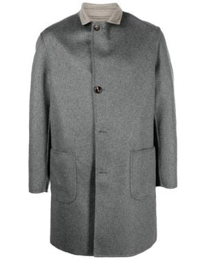 KIRED Single-Breasted Coats - Grey