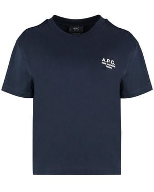 A.P.C. T-Shirts - Bleu