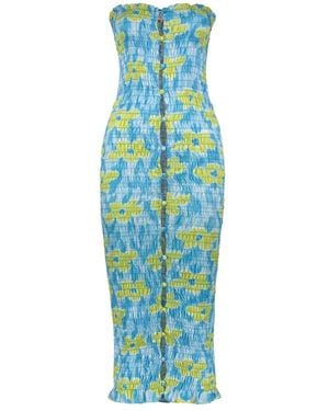 AMY CROOKES Midi Dresses - Blue