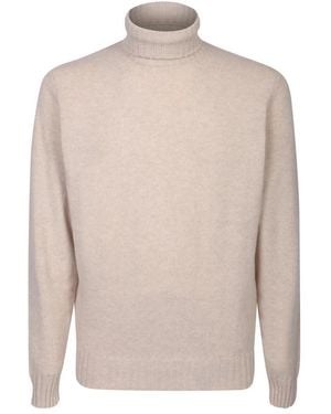 Dell'Oglio Turtlenecks - Natural