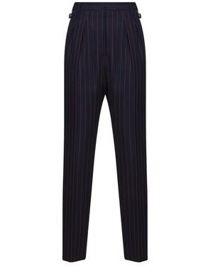 Mugler Tapered Hosen - Blau