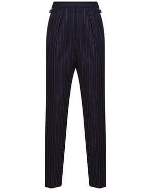 Mugler Tapered Trousers - Blue