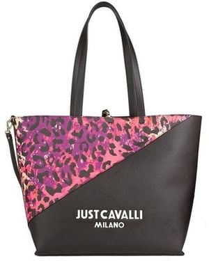 Just Cavalli Tote Bags - Pink
