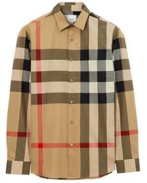 Burberry Casual Shirts - Verde