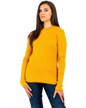 Gas Round-Neck Knitwear - Yellow