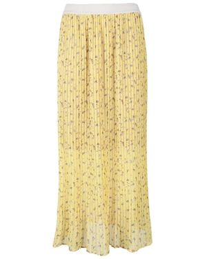 Semicouture Maxi Skirts - Yellow