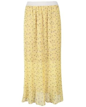 Semicouture Maxi Skirts - Jaune