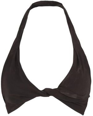 Cortana Sleeveless Tops - Zwart