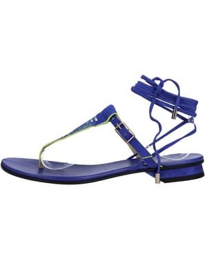 Fabi Flat Sandals - Bleu