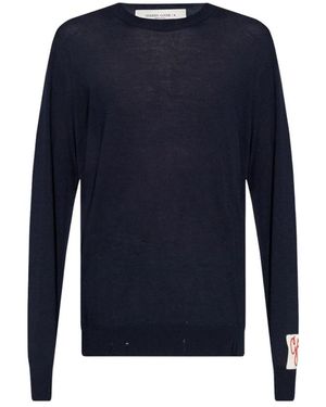 Golden Goose Round-Neck Knitwear - Blue